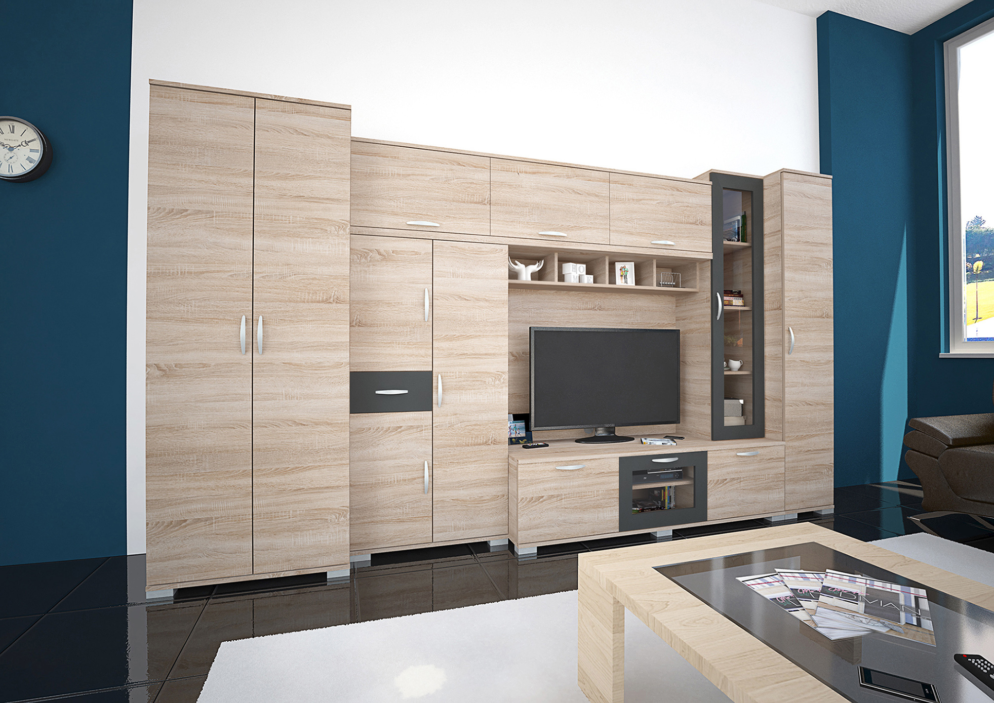 Andorra BL szekrénysor (dny-szks) - Image 2