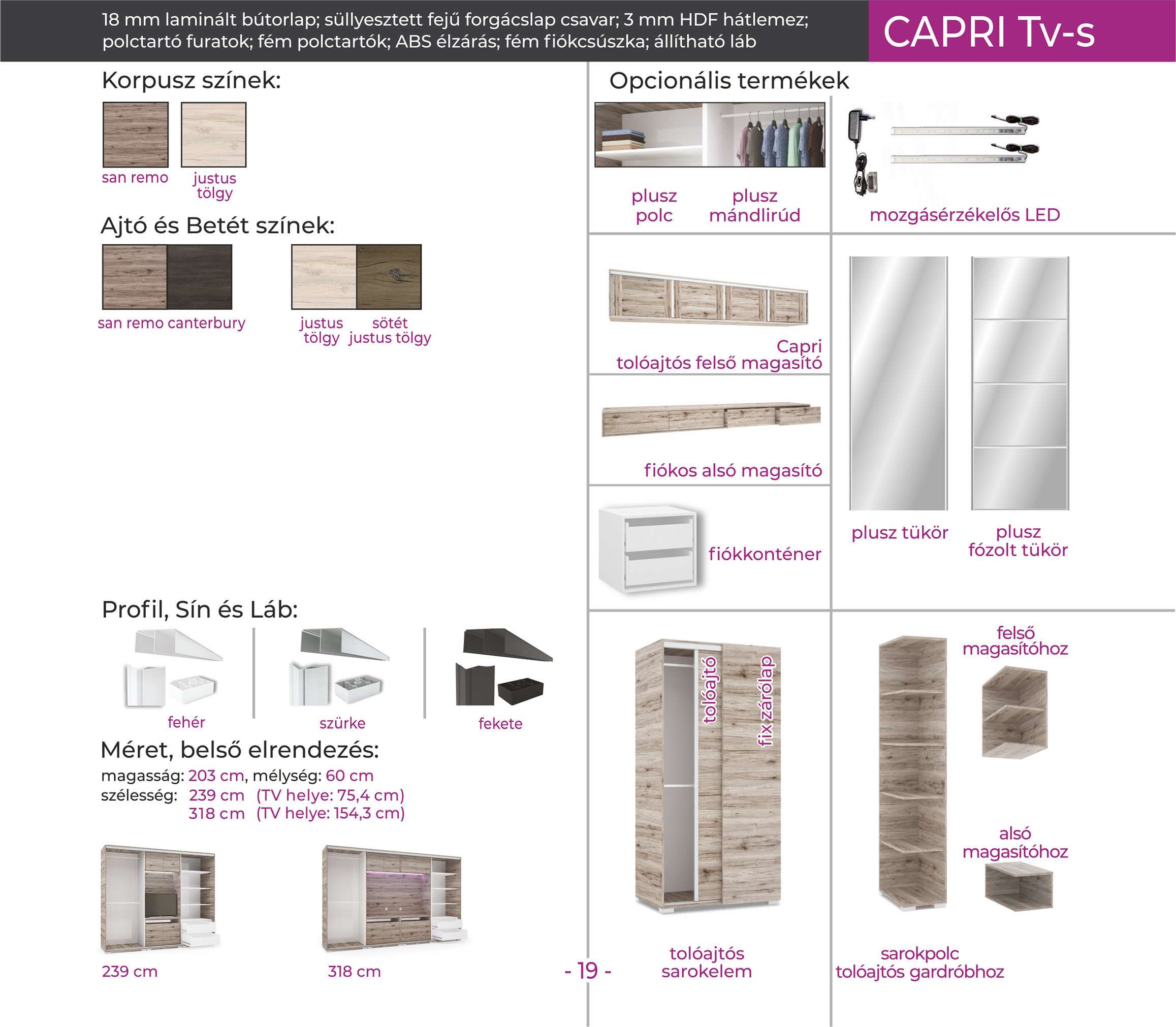 TV-s tolóajtós gardróbok (dny-grd) - Image 44