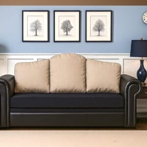 Szahara-Lux kanapé, kerek-karos (khm-knp)