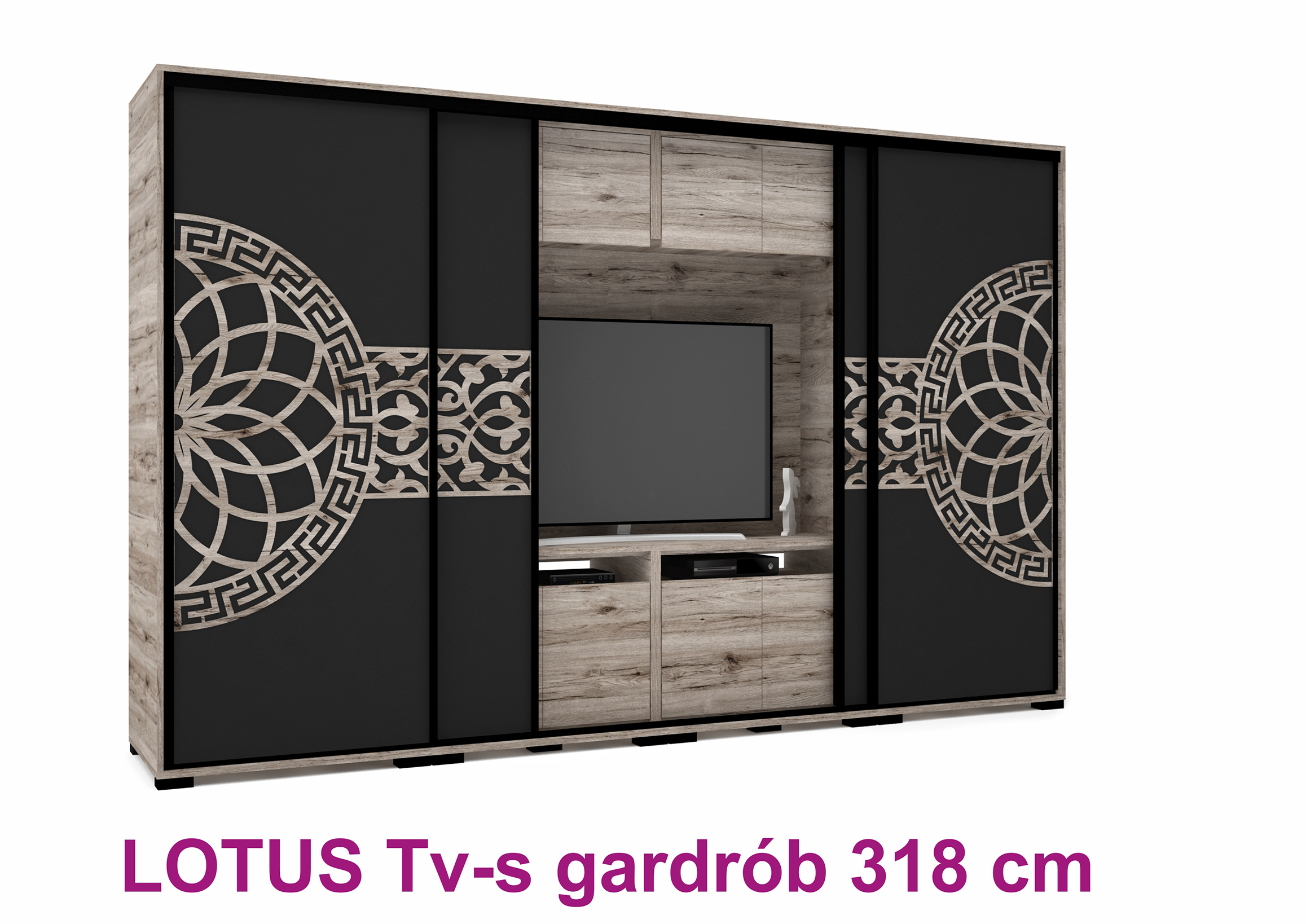 TV-s tolóajtós gardróbok (dny-grd) - Image 4