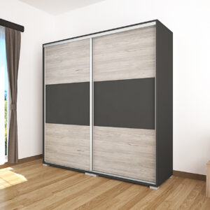 Lux tolóajtós gardrób (dny-grd)