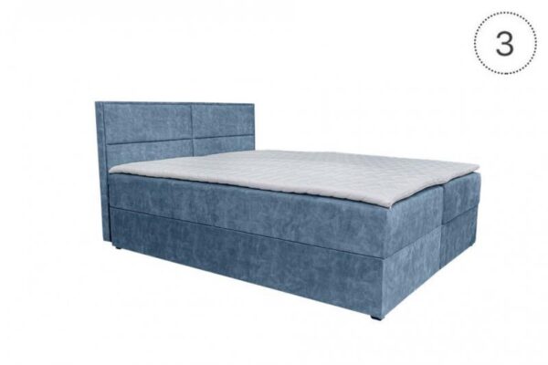 Acura boxspring franciaágy - Image 4