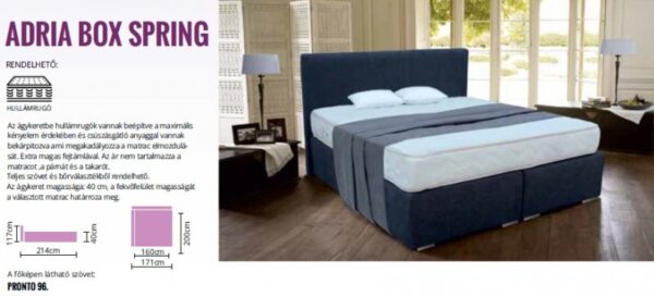 Adria Box Spring franciaágy
