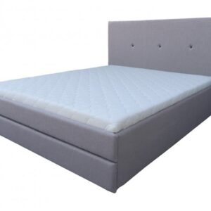 Amanda kárpitozott franciaágy keret (khm-fra)