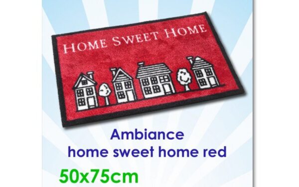 ambiance home sweet home red