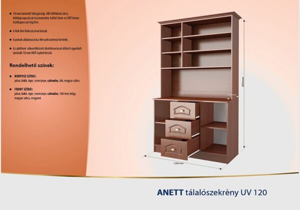 Anett tálaló uv 120 cm - Image 2