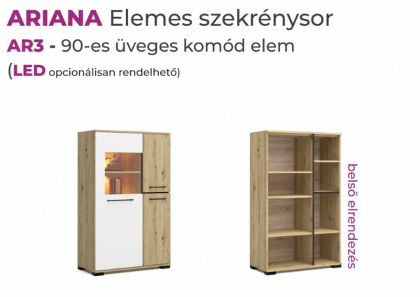 Ariana elemes szekrénysor - Image 12