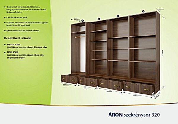Áron szekrénysor - Image 2