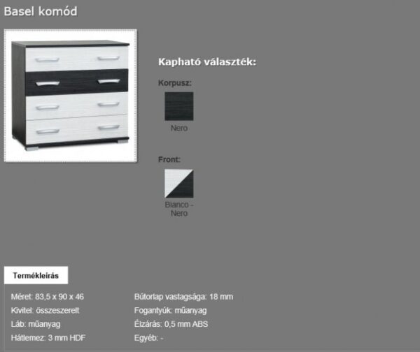 Basel komód - Image 2