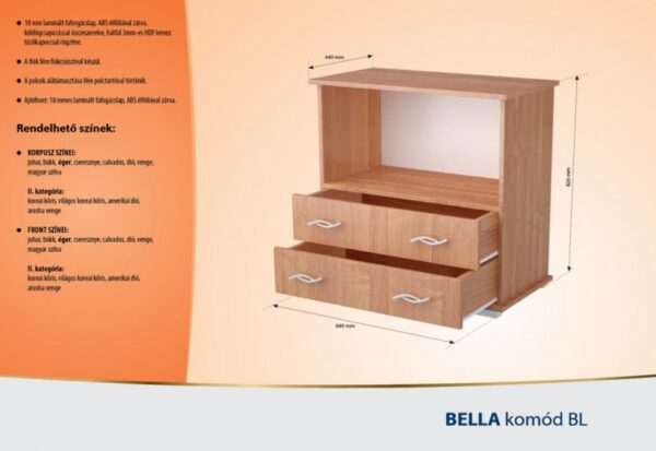 Bella komód BL - Image 2