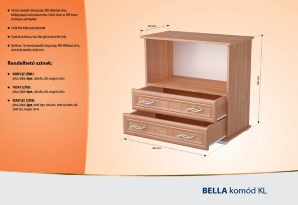 Bella komód KL - Image 2