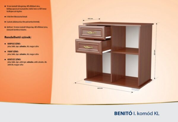 Benito I. komód KL - Image 2