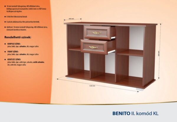 Benito II. komód KL - Image 2