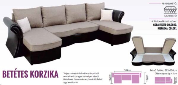 Betétes Korzika sarokülő - Image 3