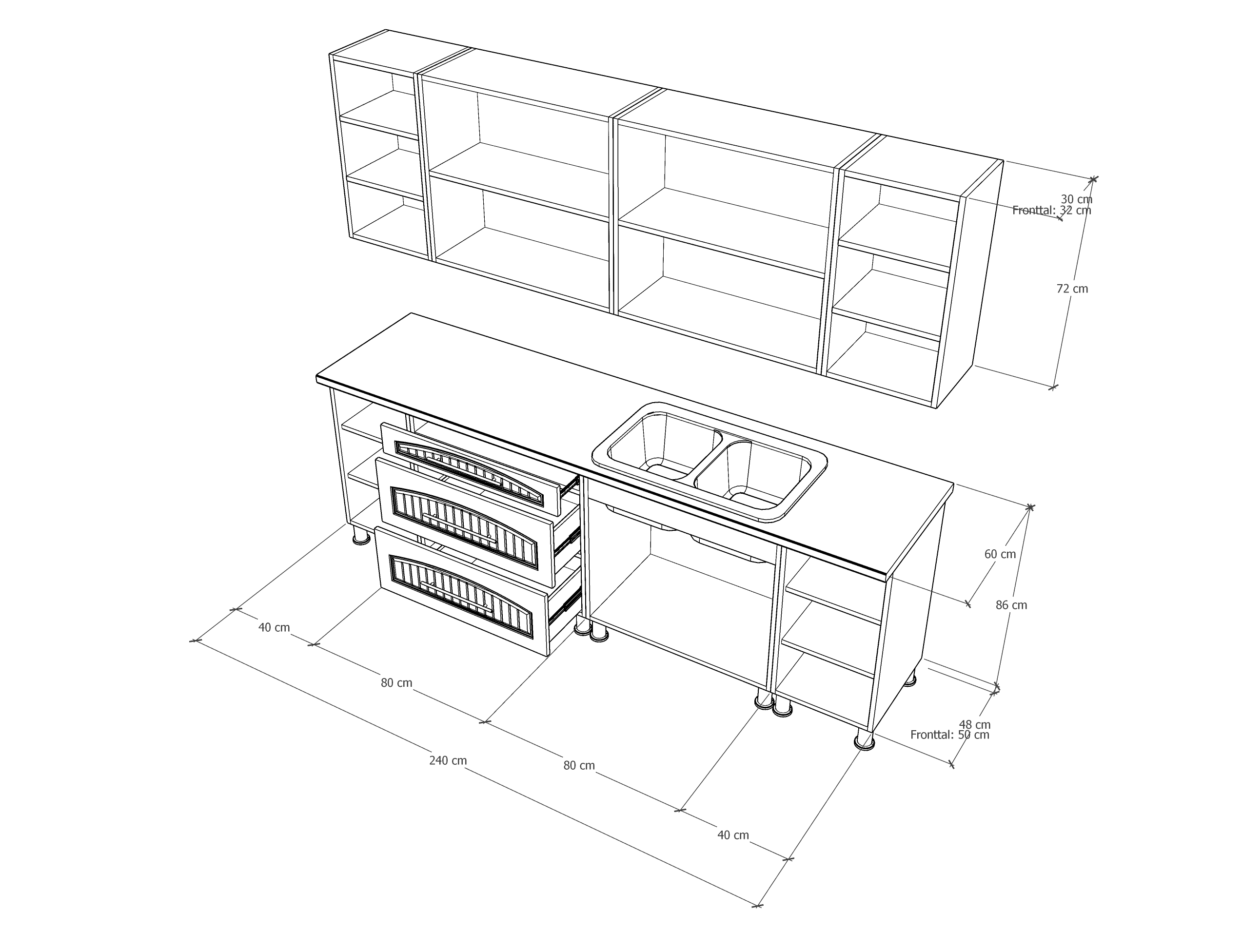 Blanka-240 MDF konyha (cnt-kon) - Image 6