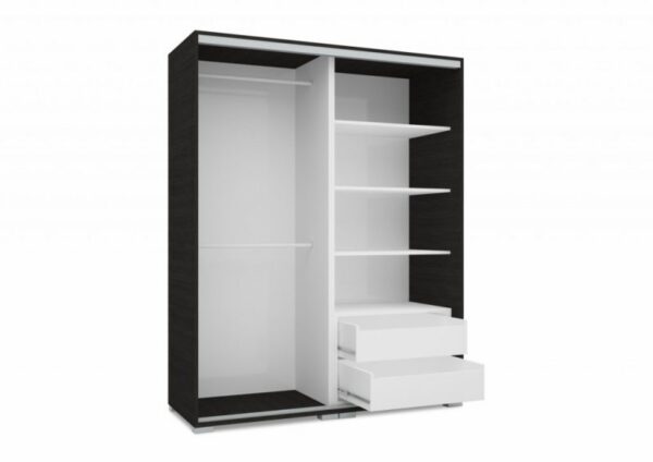 Bond tolóajtós magasfényű gardrób - Image 11