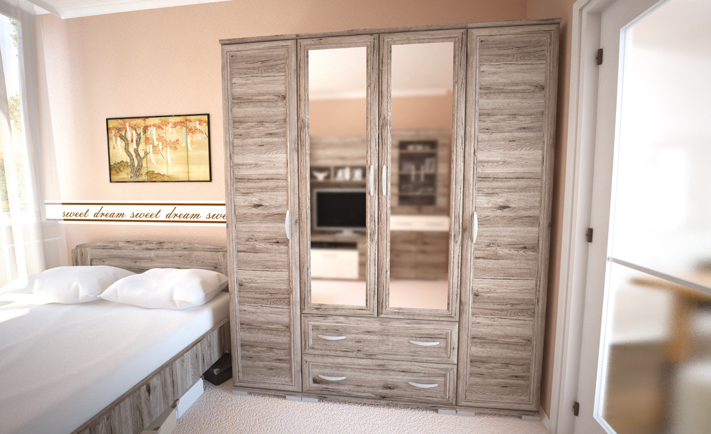 Bern keretléces gardrób (dny-grd) - Image 3