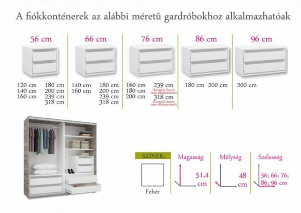 Bravo tolóajtós gardrób - Image 8