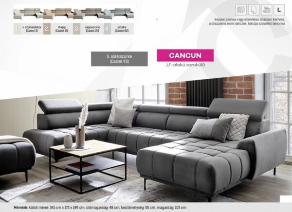Cancun U sarokülő