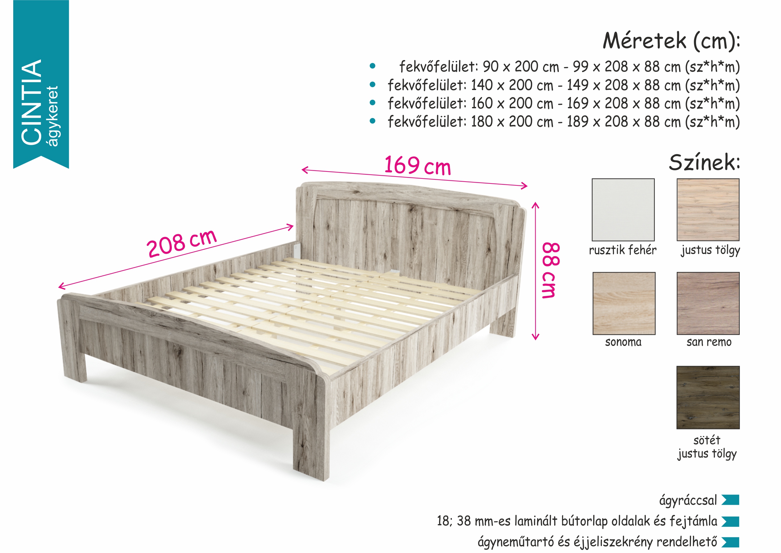 Cintia ágykeret (dny-fra) - Image 5