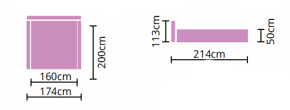Ciprus franciaágy (khm-fra) - Image 3