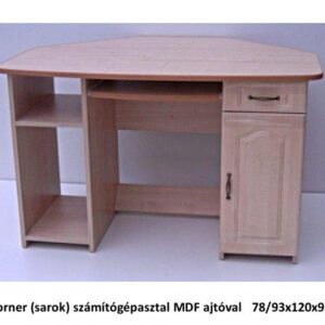 Corner MDF sarok számítógépasztal