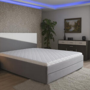 Dia kárpitozott franciaágy keret (khm-fra)