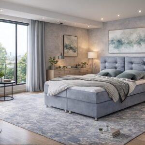 Dona boxspring franciaágy (khm-fra)