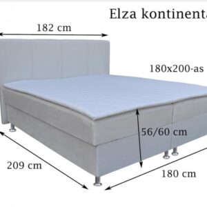Elza boxspring franciaágy