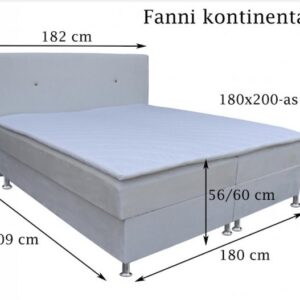 Fanni boxspring franciaágy