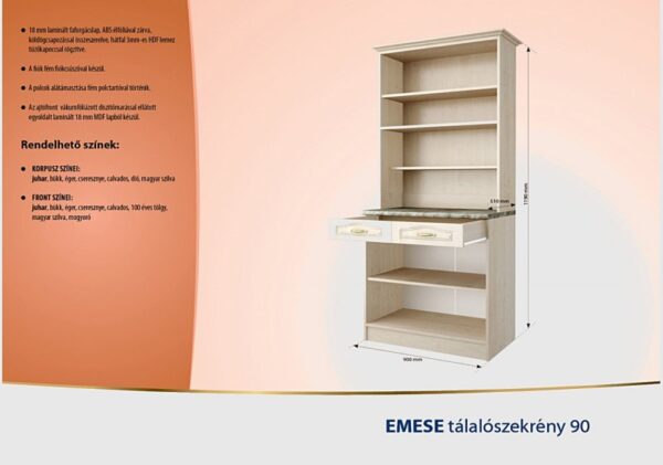 Emese tálaló uv 90cm - Image 2