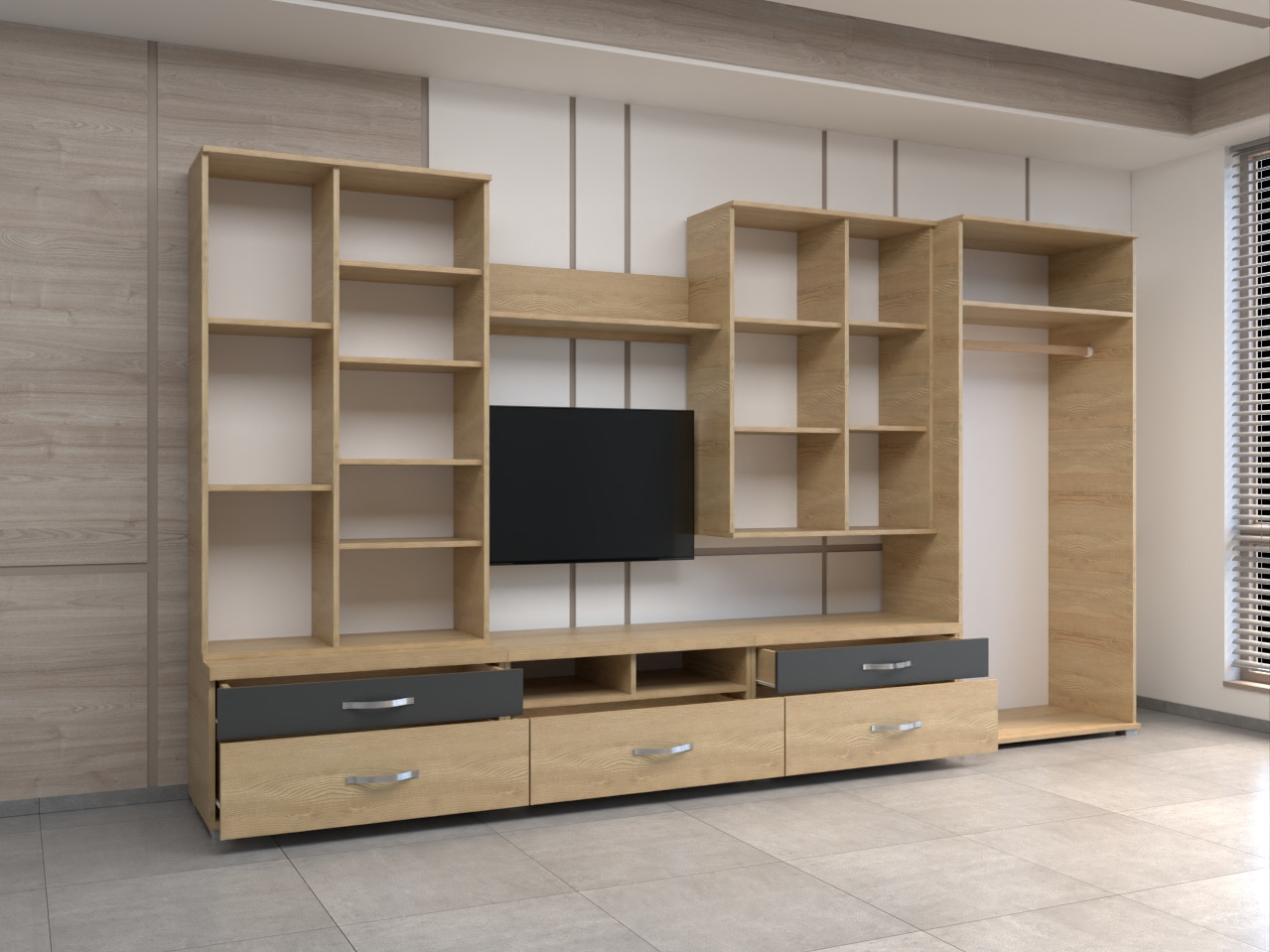 Athén BL 360cm szekrénysor (cnt-szks) - Image 6