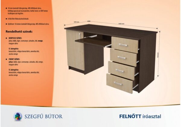 Felnőtt íróasztal - Image 2