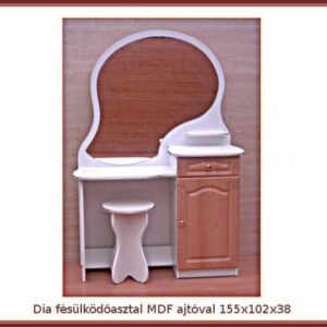 Dia MDF fésülködő