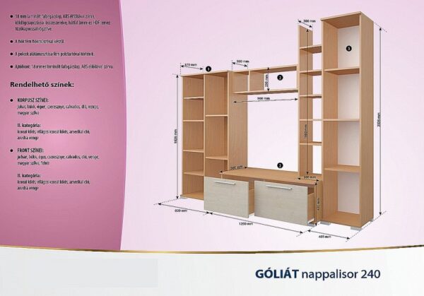 Góliát szekrénysor - Image 2