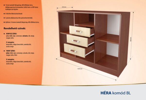 Héra komód BL - Image 2
