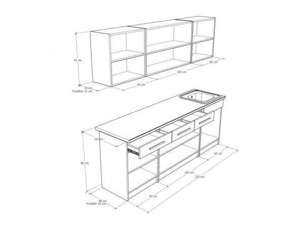 Írisz-220 BL konyha - Image 16