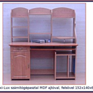 Maxi MDF számítógépasztal felsőrésszel
