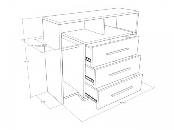 Ivett komód - Image 3