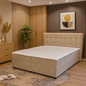 Izland boxspring franciaágy (khm-fra)
