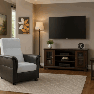 Komfort fotel, ívelt karral (khm-fot)