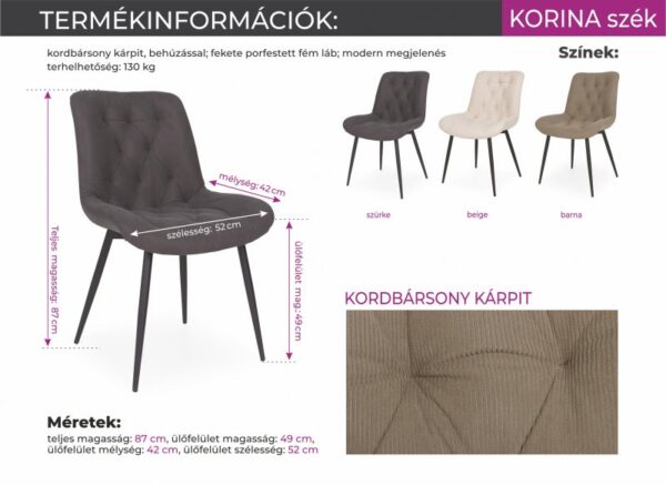 Korina szék - Image 24