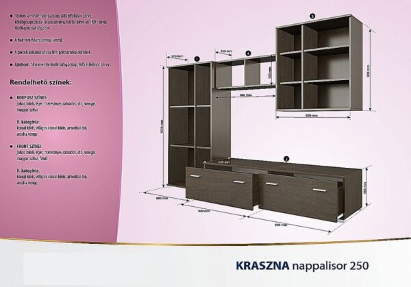 Kraszna szekrénysor - Image 2
