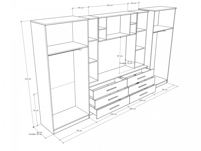 Lisszabon 380 szekrénysor (cnt-szks) - Image 8