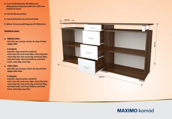 Maximo komód BL - Image 2