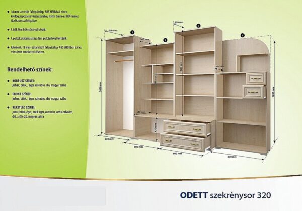 Odett szekrénysor - Image 2