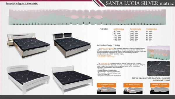 Santa Lucia Silver matrac - Image 6