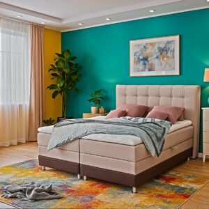 Sara boxspring franciaágy (khm-fra)