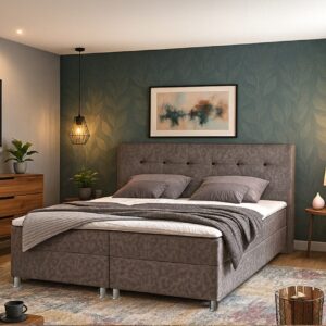 Tiffany boxspring ágy (khm-fra)