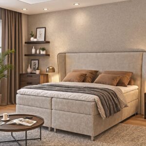 Titán boxspring ágy (khm-fra)